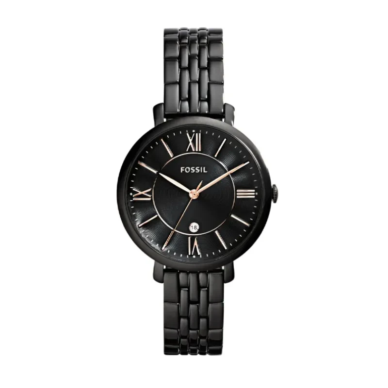 Fossil Jacqueline Full Black Casual Ladies Watch- ES3614